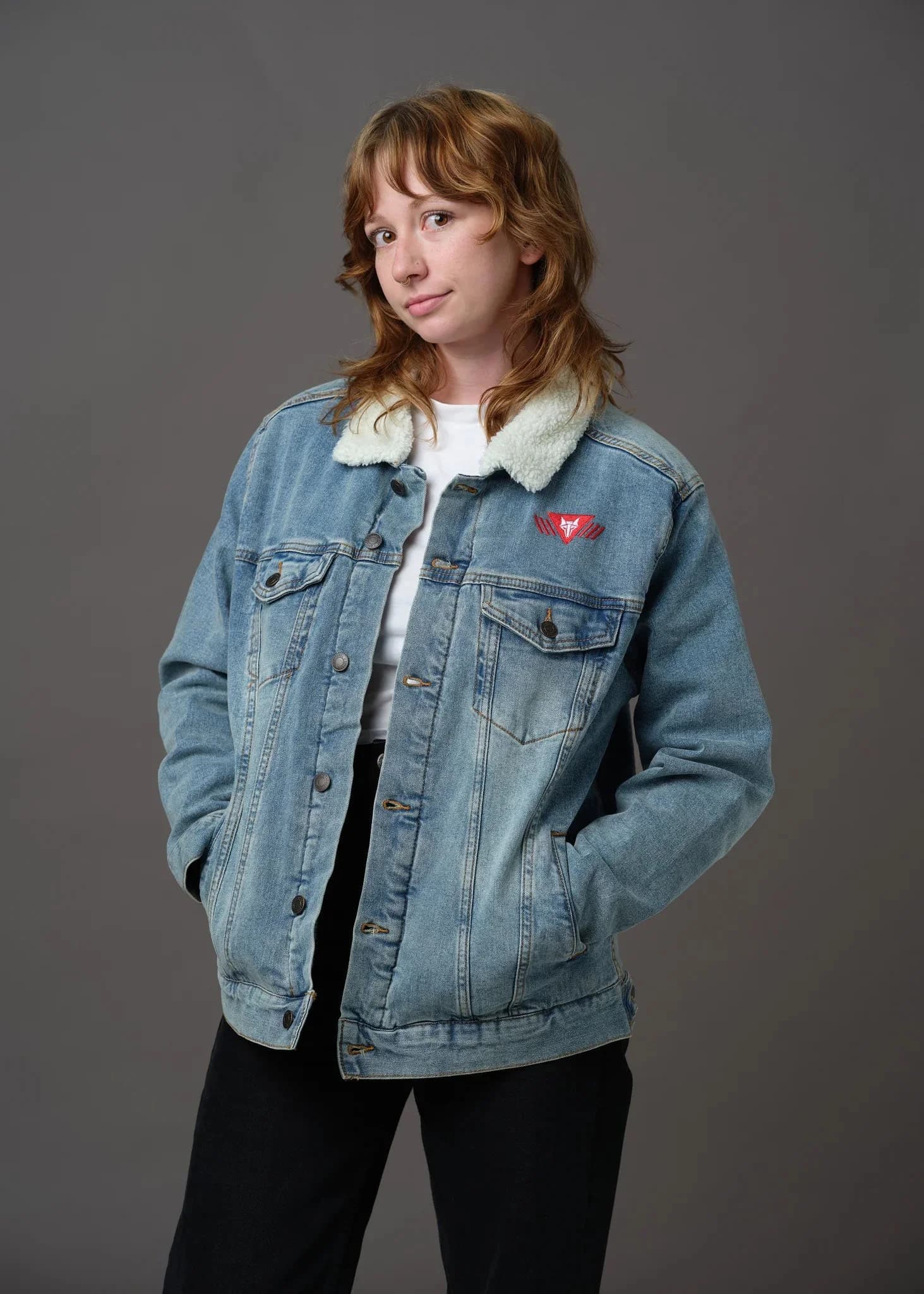 Howler Denim Sherpa Jacket